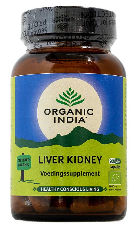 Organic India Liver kidney bio 90.00 Capsules