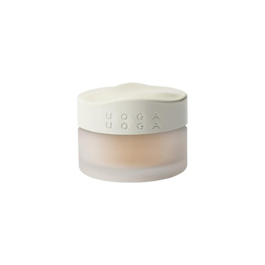 Uoga Uoga foundation powder in shade 803 Dandelion Syrup, 10g, natural make-up product with compact packaging.