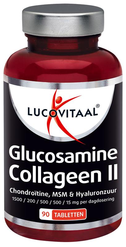 Lucovitaal Glucosamine collageen type 2 90 Tabletten