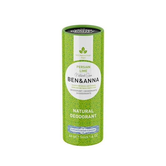 Ben & Anna Deodorant persian lime papertube 40.00 Gram