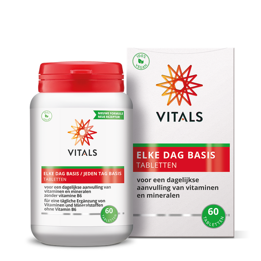 Vitals Elke Dag Basis 60 tabletten 60.00 Tabletten