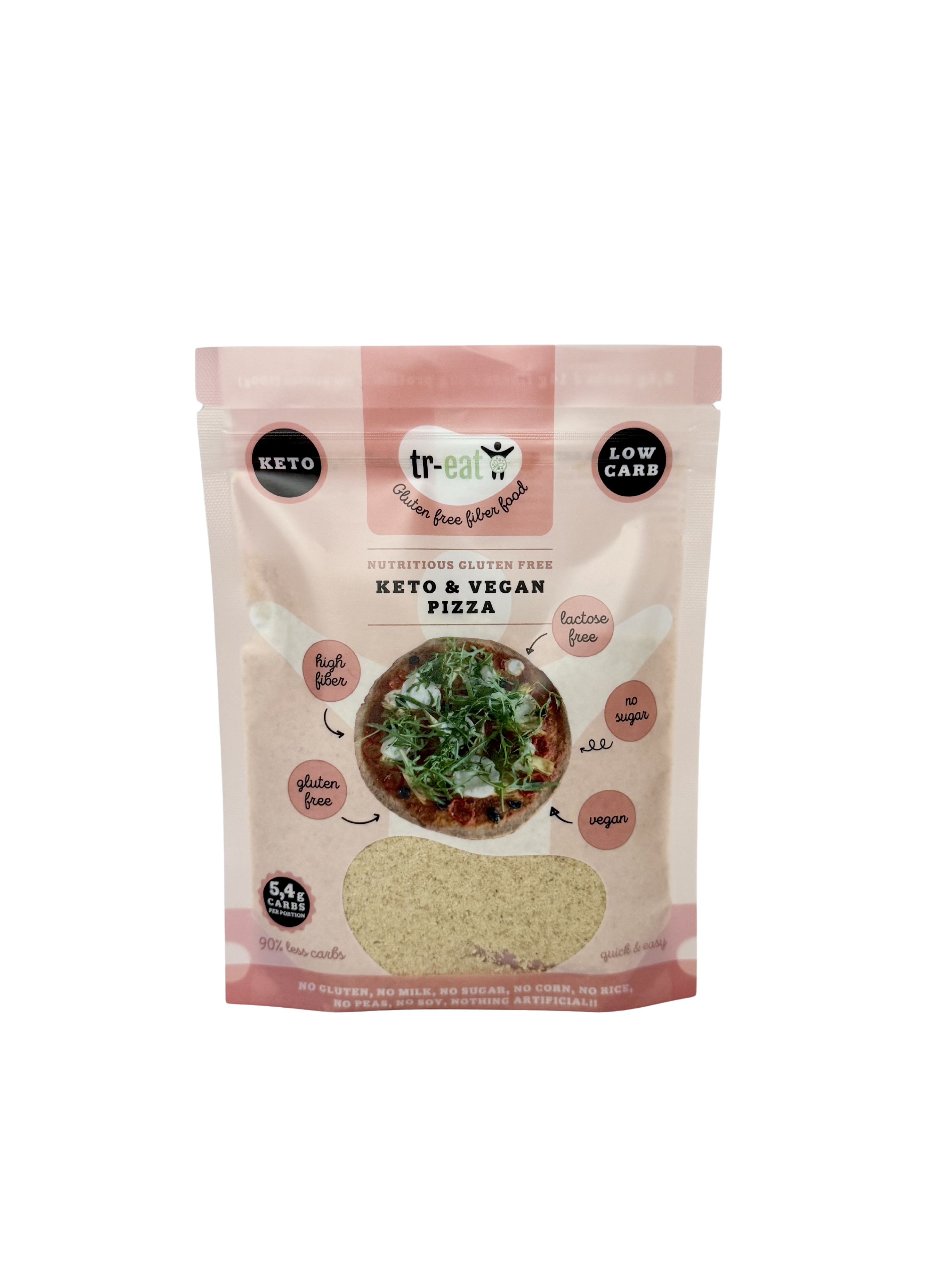 Treat Pizza keto & vegan glutenvrij 155.00 Gram