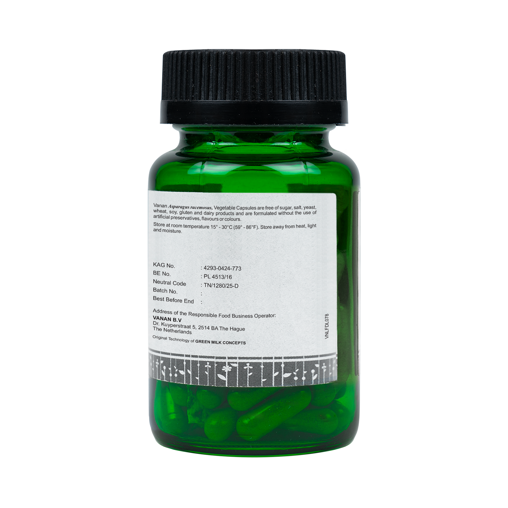 Vanan Shatavari Capsules 60.00 Capsules