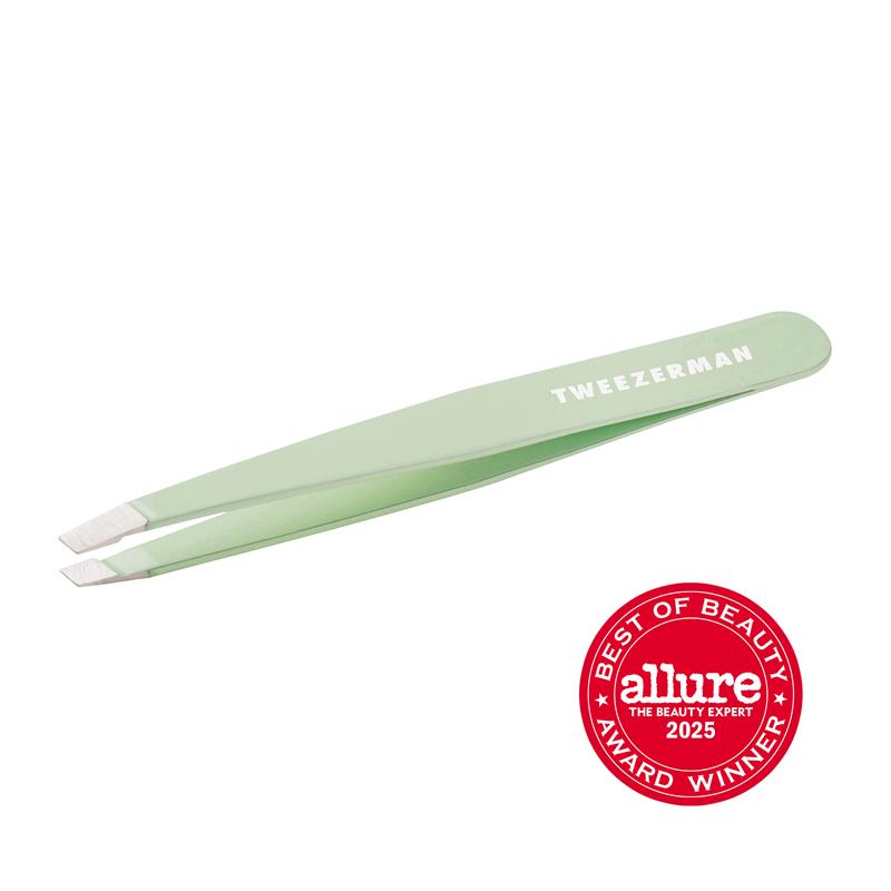 Tweezerman Slant Tweezer Pistachio 1.00 Stuks