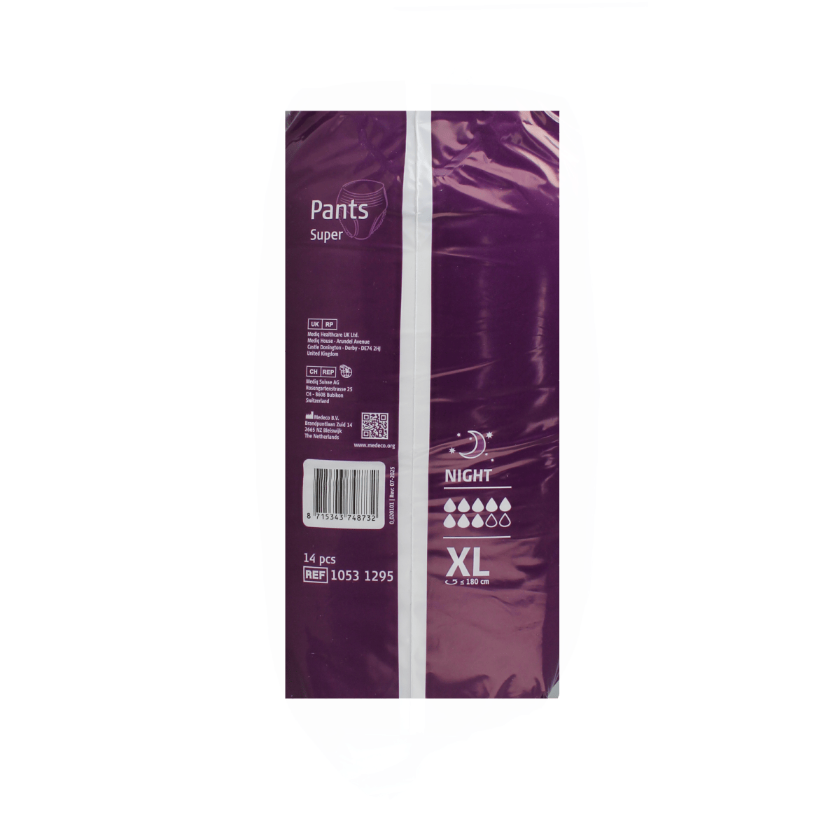 Absorin Incontinentie 14.00 Stuks Absorin Comfort pants super XL 14.00 Stuks