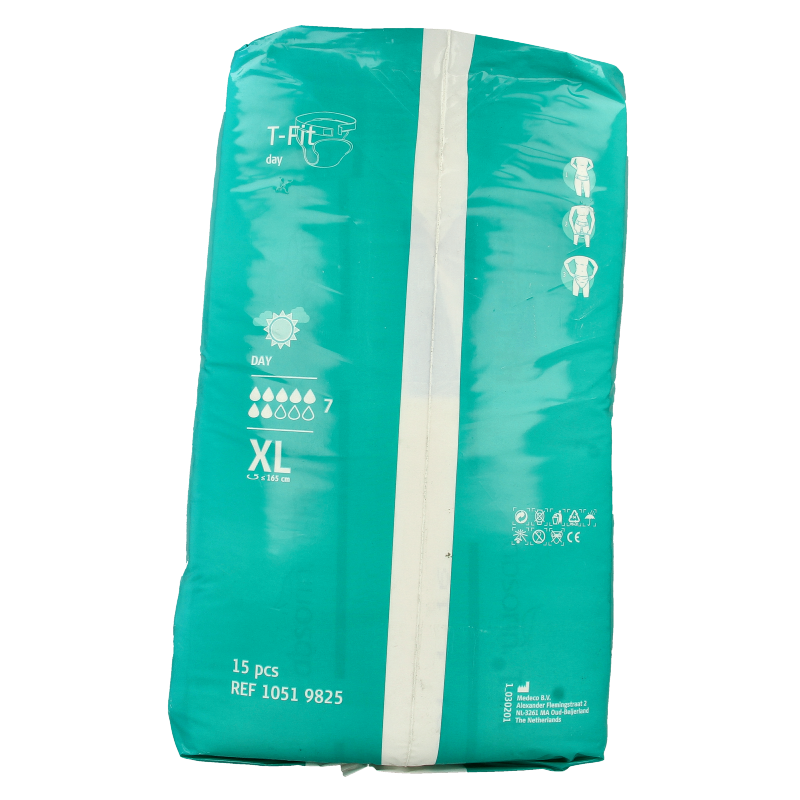 Absorin Incontinentie 15 Stuks Absorin Comfort t-fit day maat XL 15 Stuks