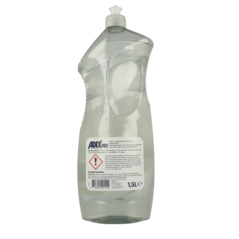 Adix Pro Schoonmaakartikelen 1.5 Liter Adix Pro Afwas en reinigingsmiddel 1.5 Liter
