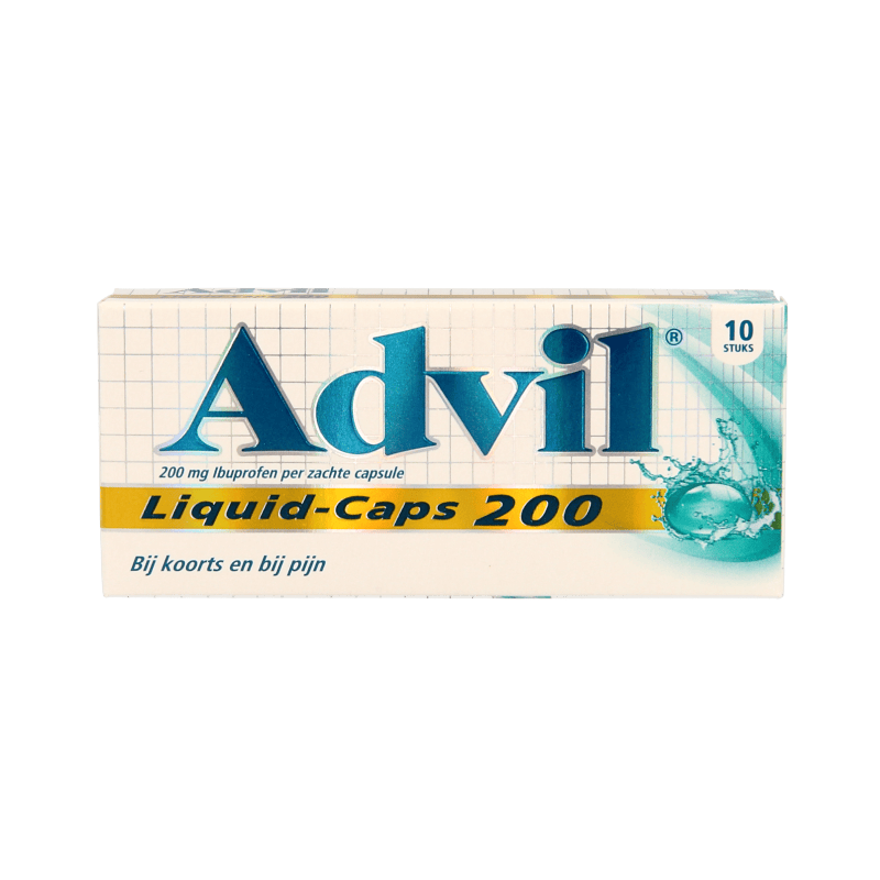 Advil Pijn Algemeen 10 Capsules Advil Reliva liquid caps 200mg 10 Capsules