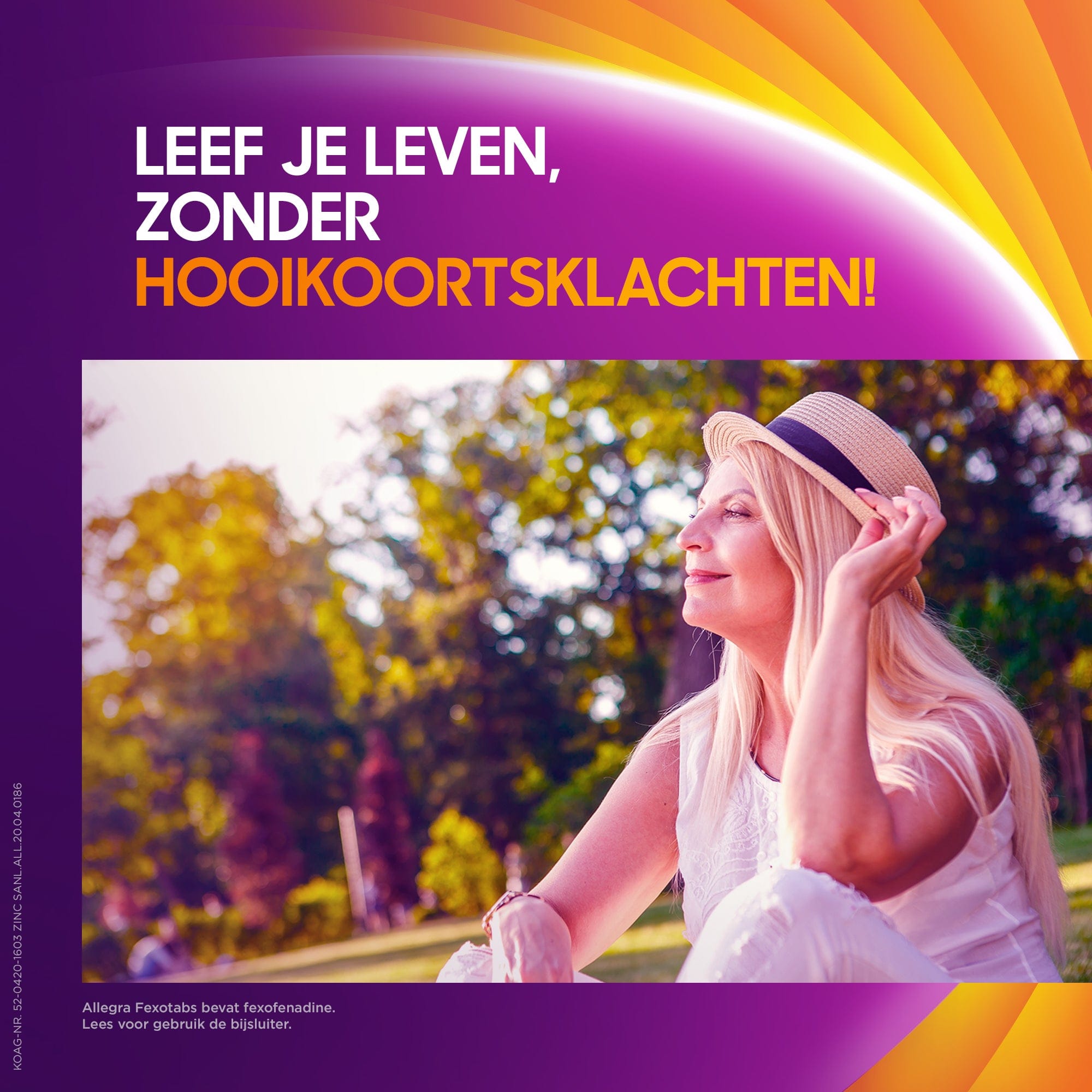 Allegra Hooikoorts en Allergie 20 Tabletten Allegra Fexotabs hooikoortstabletten 20 Tabletten