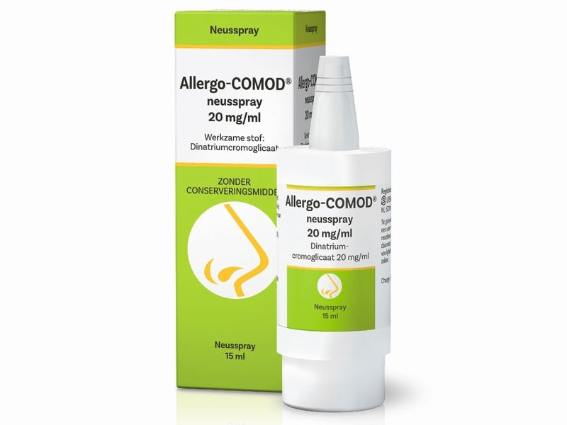 Allergo Neusverzorging en Inhalatie 15 Milliliter Allergo Allergo-comod neusspray 15 Milliliter