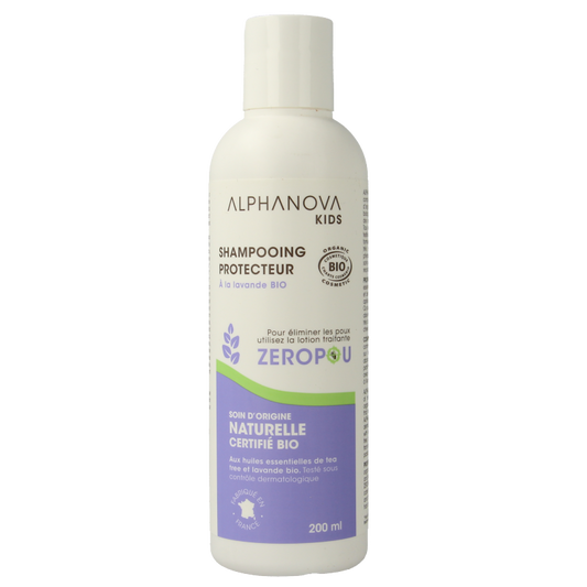 Alphanova Kids Haarverzorging 200 Milliliter Alphanova Kids Shampoo zeropou  preventie hoofdluis 200 Milliliter