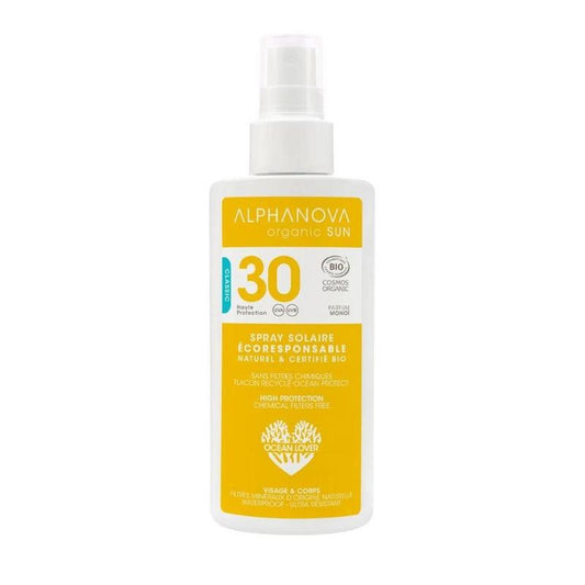 Alphanova Sun Zonnen 125 Milliliter Alphanova Sun Sun spray vegan SPF30 125 Milliliter