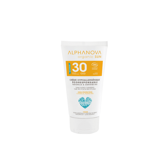 Alphanova Sun Zonnen 50 Gram Alphanova Sun Sun creme bij zonne allergie en waterproof SPF30 50 Gram