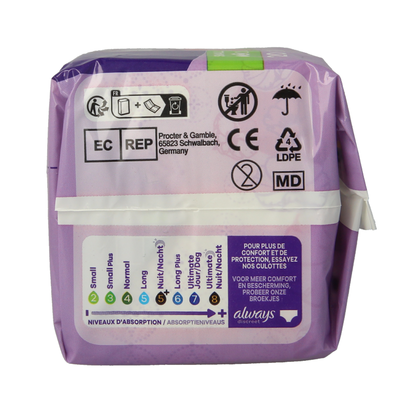 Always Incontinentie 20 Stuks Always Discreet small 20 Stuks