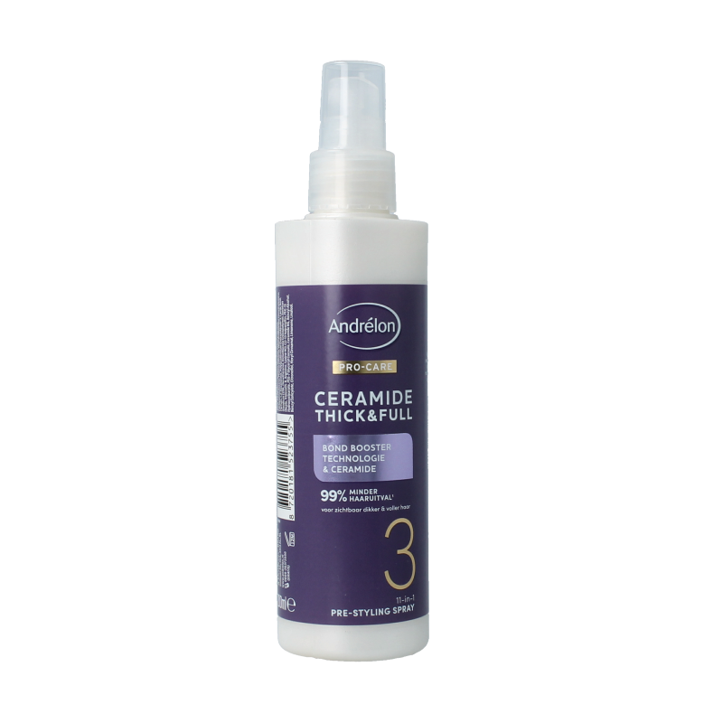 Andrelon Haarverzorging 200 Milliliter Andrelon Pre styling spray thick & full 200 Milliliter
