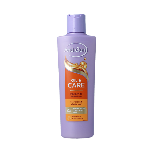Andrelon Haarverzorging 250 Milliliter Andrelon Shampoo oil & care 250 Milliliter