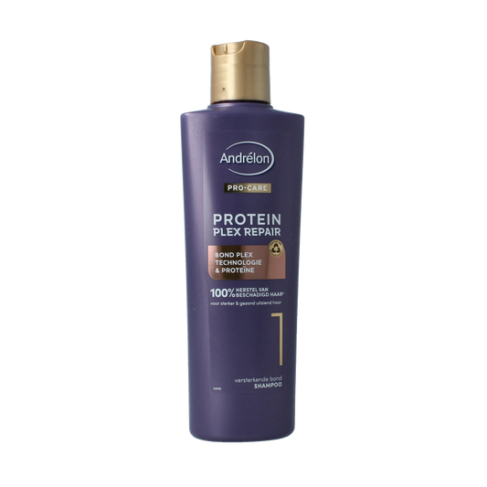 Andrelon Haarverzorging 250 Milliliter Andrelon Shampoo pro care protein plex repair 250 Milliliter