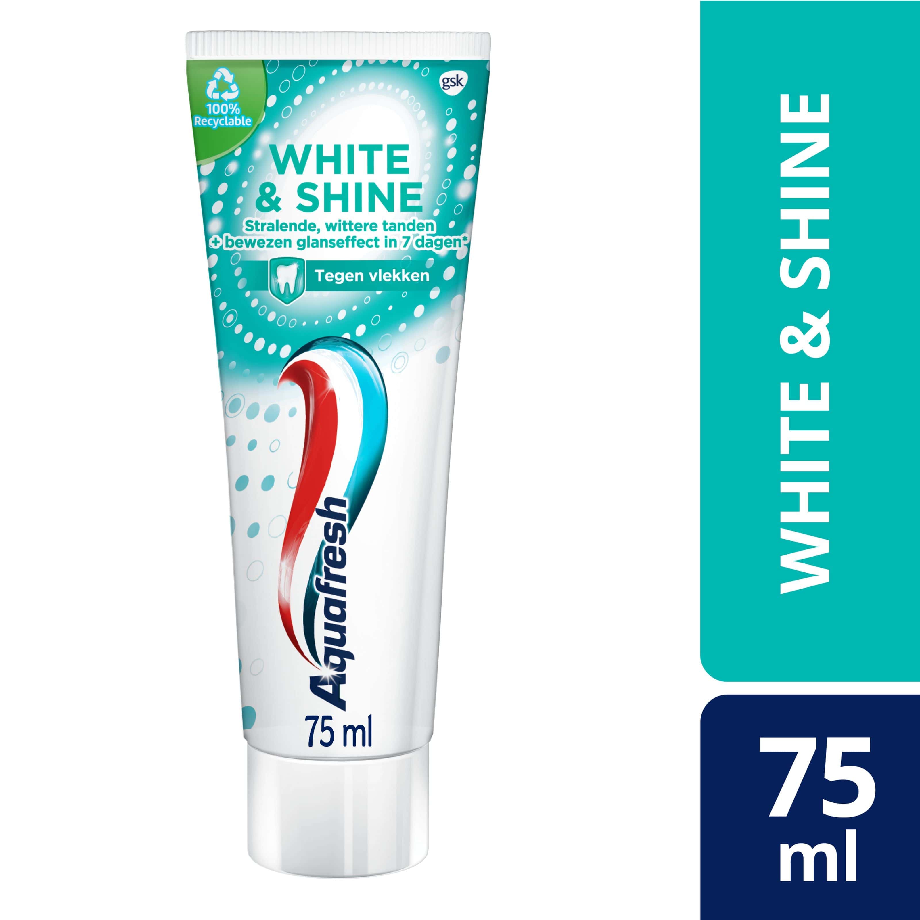 Aquafresh Tandpasta 75 Milliliter Aquafresh Tandpasta white & shine 75 Milliliter