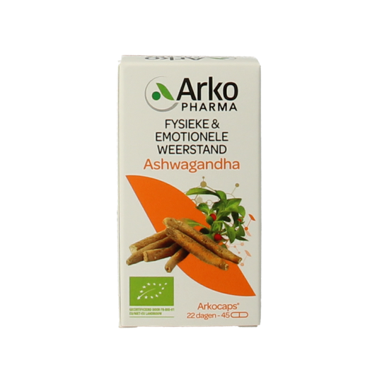Arkocaps Kruidenpreparaten 45 Capsules Arkocaps Ashwagandha bio 45 Capsules