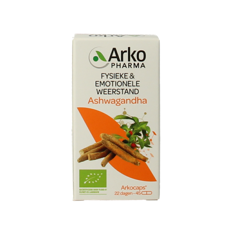 Arkocaps Kruidenpreparaten 45 Capsules Arkocaps Ashwagandha bio 45 Capsules