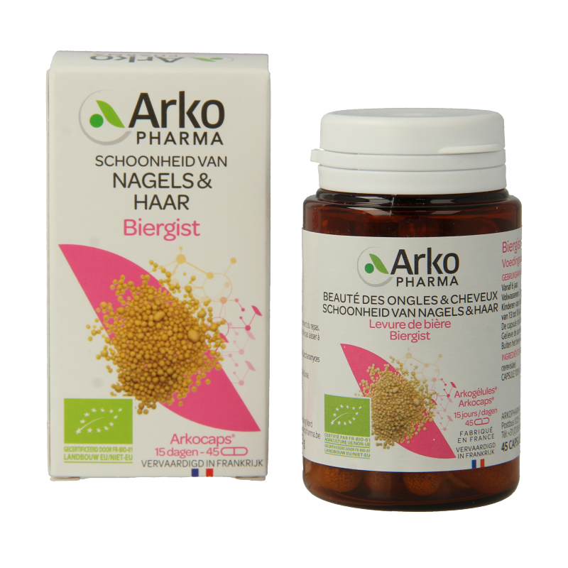 Arkocaps Kruidenpreparaten 45 Capsules Arkocaps Biergist bio 45 Capsules