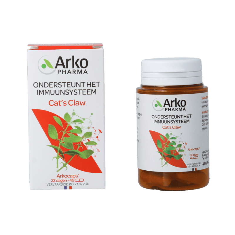 Arkocaps Kruidenpreparaten 45 Capsules Arkocaps Cat's claw 45 Capsules