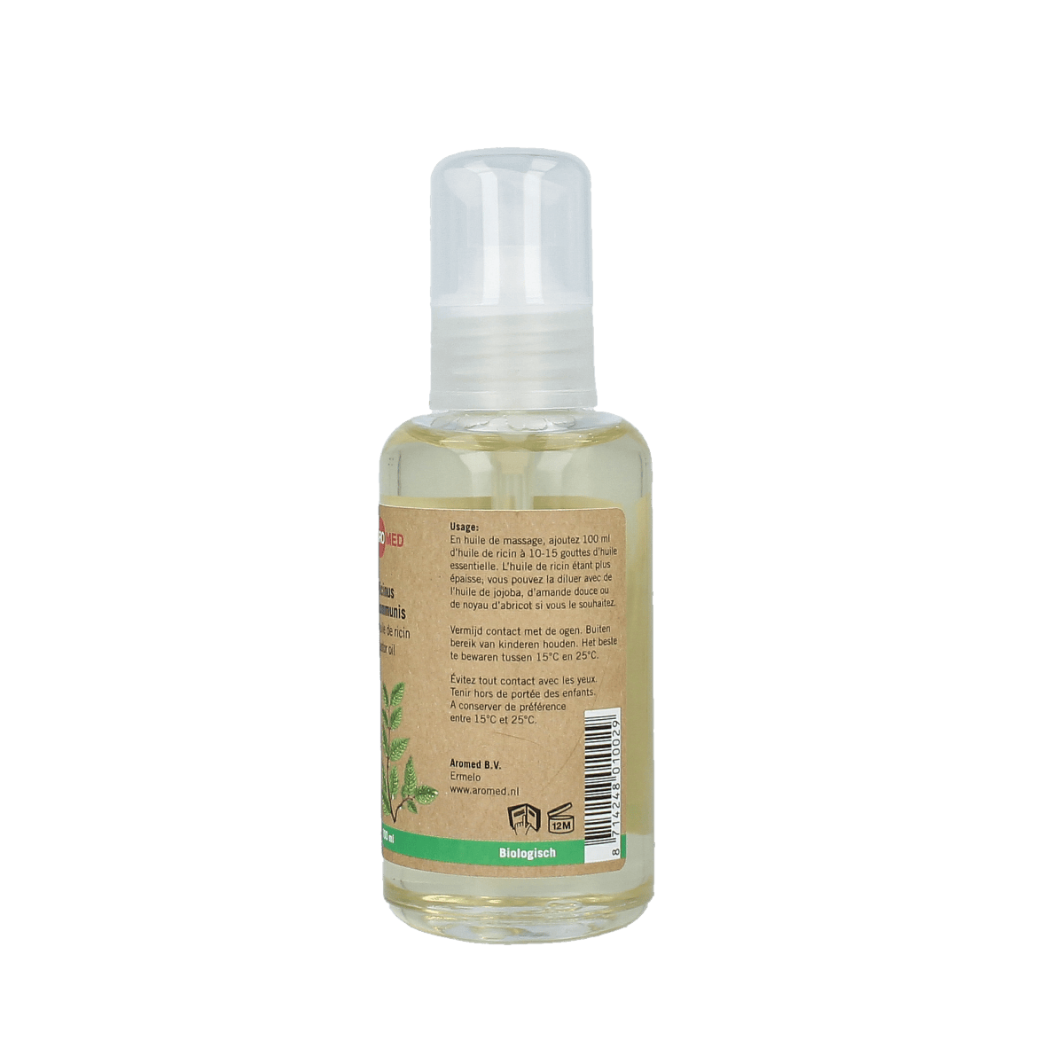 Aromed Lichaamsverzorging 100.00 Milliliter Aromed Castorolie bio 100.00 Milliliter