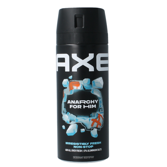AXE Deodorant 150 Milliliter AXE Deodorant bodyspray anarchy 150 Milliliter