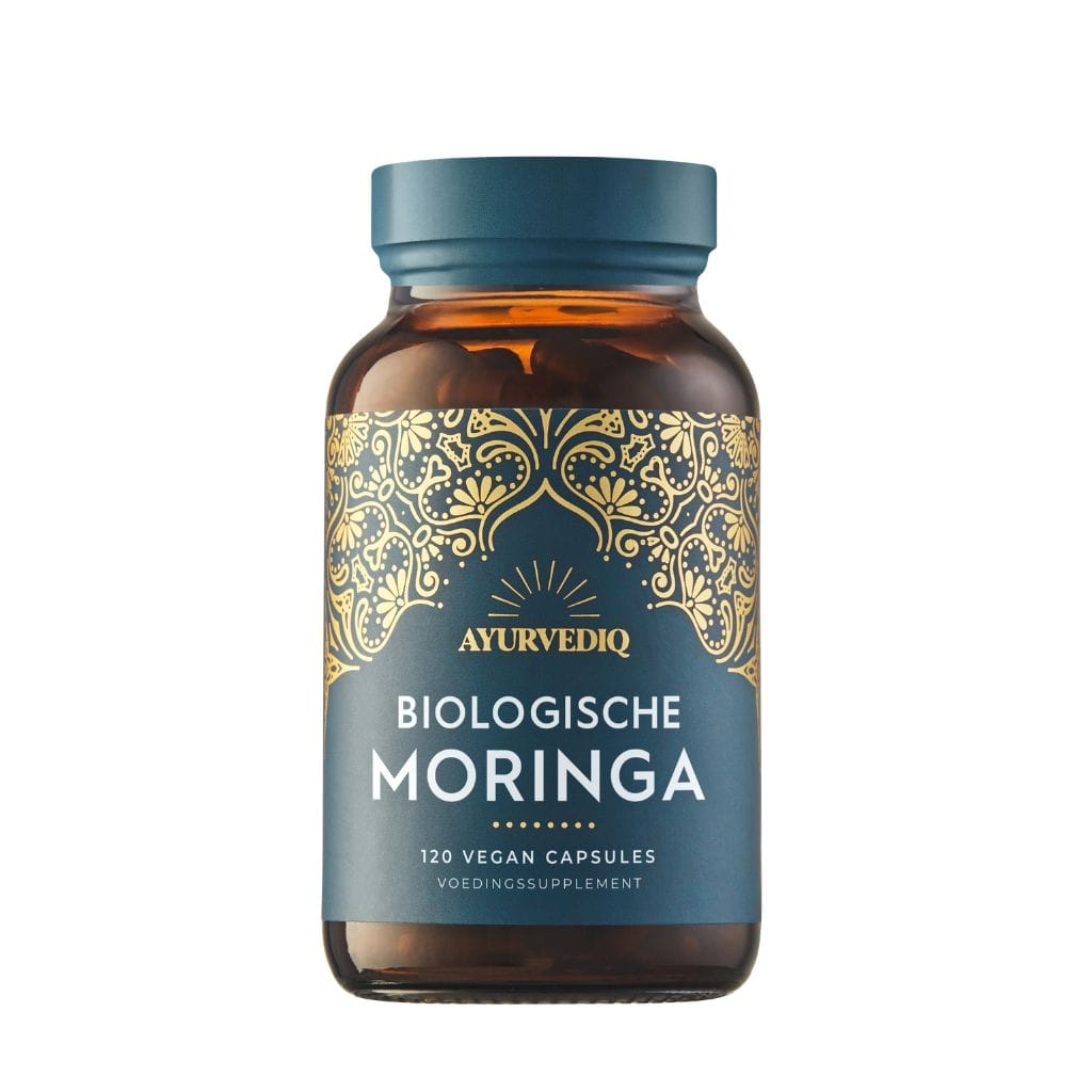 Ayurvediq Kruidenpreparaten 120.00 Capsules Ayurvediq Biologische Moringa 120.00 Capsules