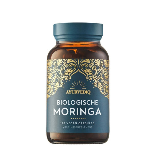 Ayurvediq Kruidenpreparaten 120.00 Capsules Ayurvediq Biologische Moringa 120.00 Capsules