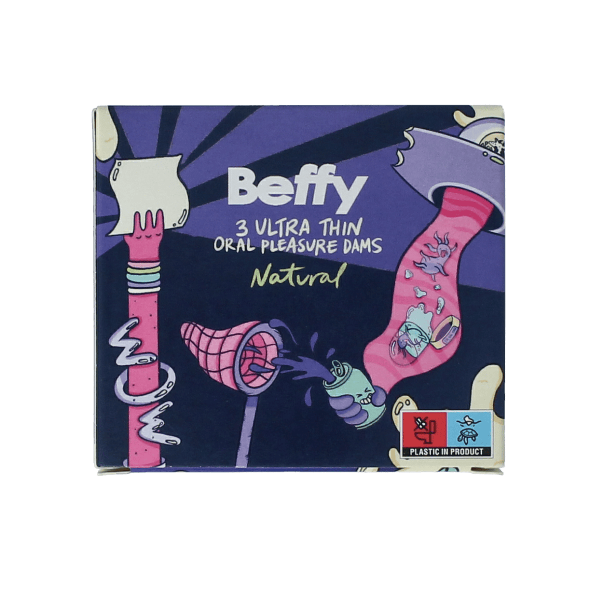 Beffy Erotiek 3.00 Stuks Beffy Beflapjes aroma neutraal 3.00 Stuks