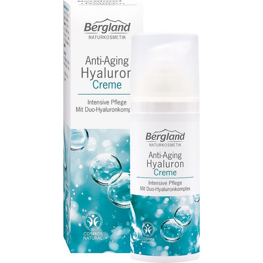 Bergland Gezichtsverzorging 50.00 Milliliter Bergland Hyaluron anti-aging creme 50.00 Milliliter