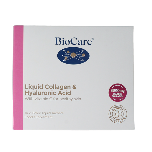 BioCare Gezichtsverzorging 1 Set BioCare Collageen & hyaluron vloeibaar 14 x 15ml 1 Set