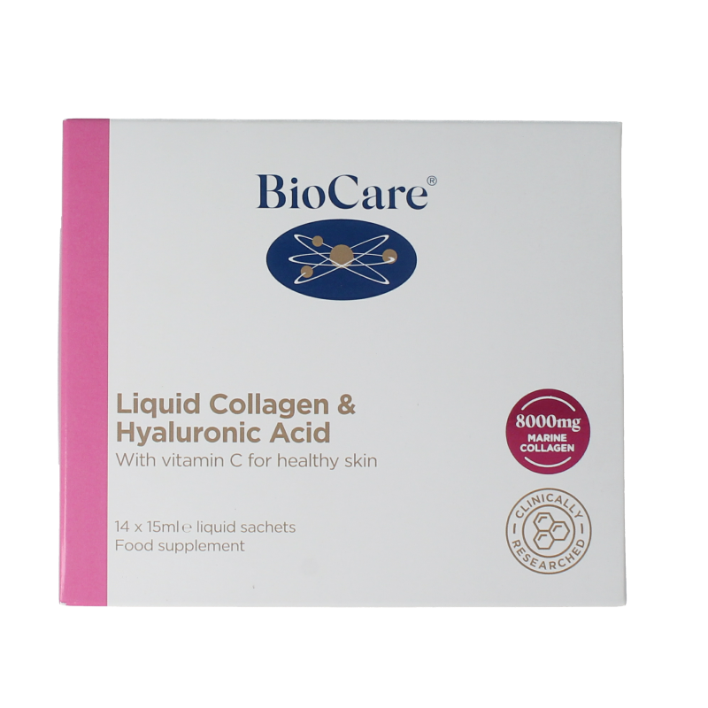 BioCare Gezichtsverzorging 1 Set BioCare Collageen & hyaluron vloeibaar 14 x 15ml 1 Set