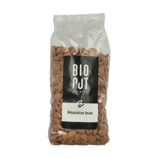 Bionut Raw en Superfoods 1 Kilogram Bionut Amandelen bruin bio 1 Kilogram