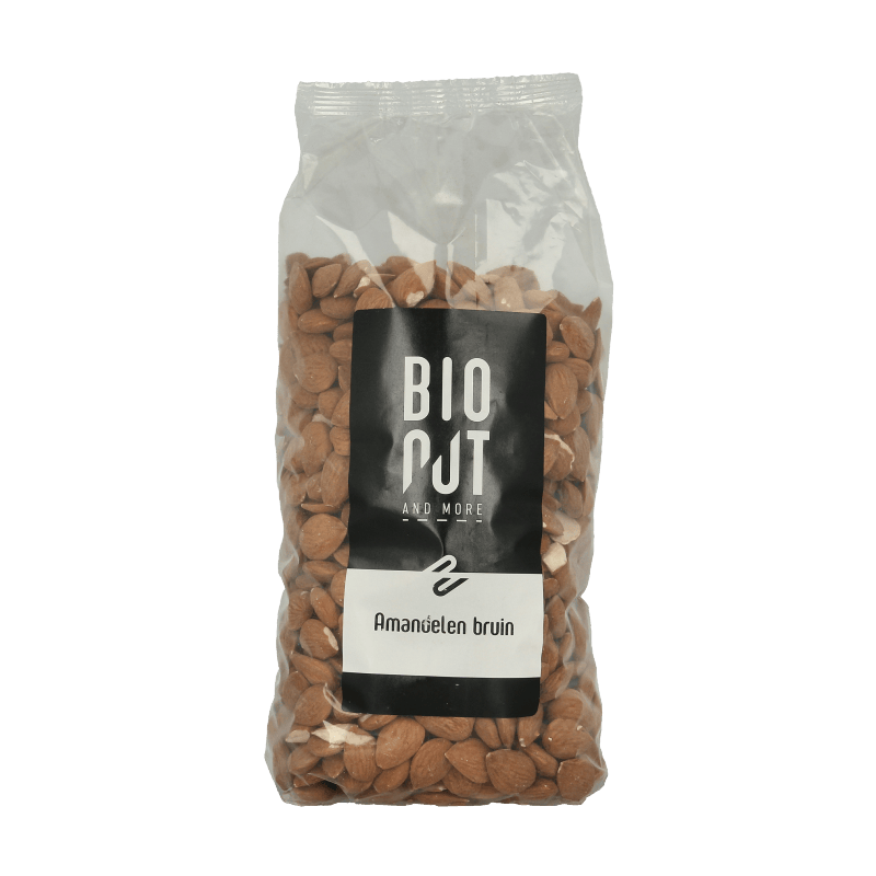 Bionut Raw en Superfoods 1 Kilogram Bionut Amandelen bruin bio 1 Kilogram