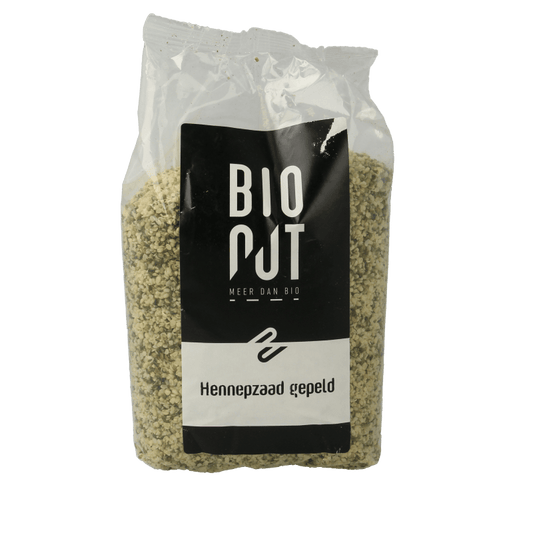 Bionut Raw en Superfoods 500 Gram Bionut Hennepzaad gepeld bio 500 Gram