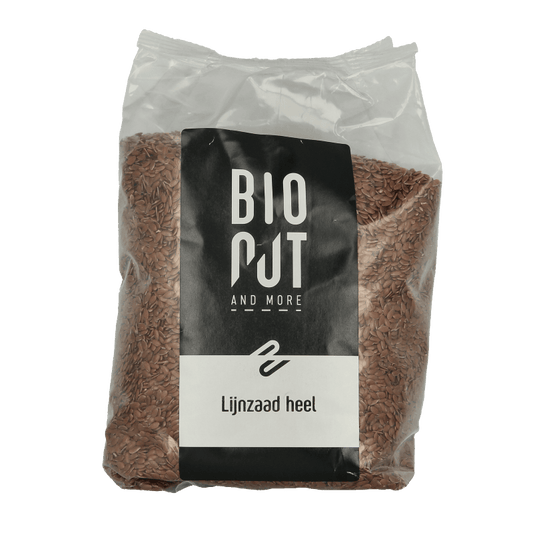 Bionut Raw en Superfoods 750 Gram Bionut Lijnzaad heel bio 750 Gram