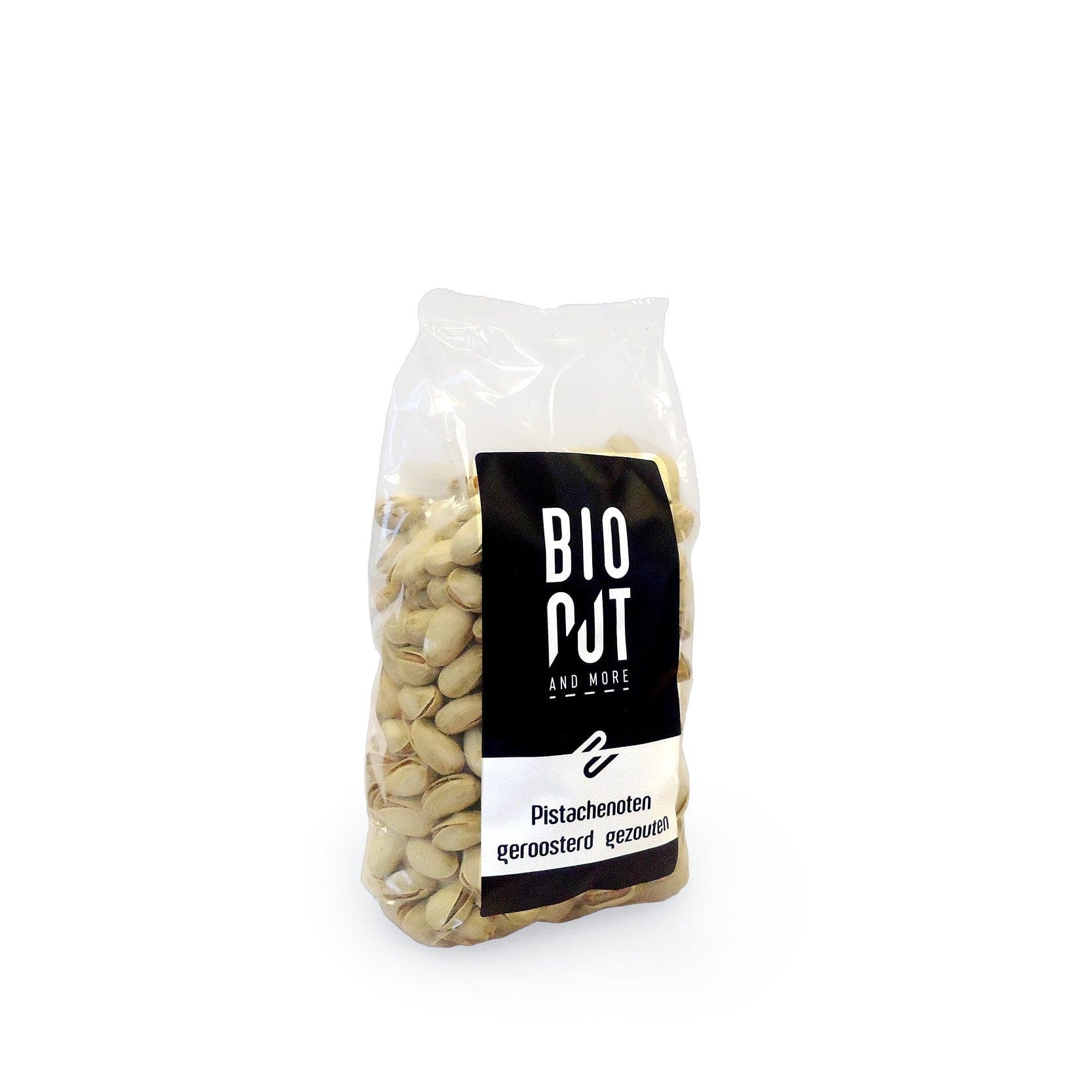 Bionut Snacks en Tussendoortjes 500 Gram Bionut Pistachenoten geroosterd en gezouten bio 500 Gram