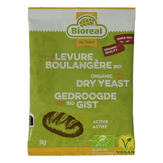Bioreal Bakmixen en Melen 9 Gram Bioreal Gist gedroogd bio 9 Gram