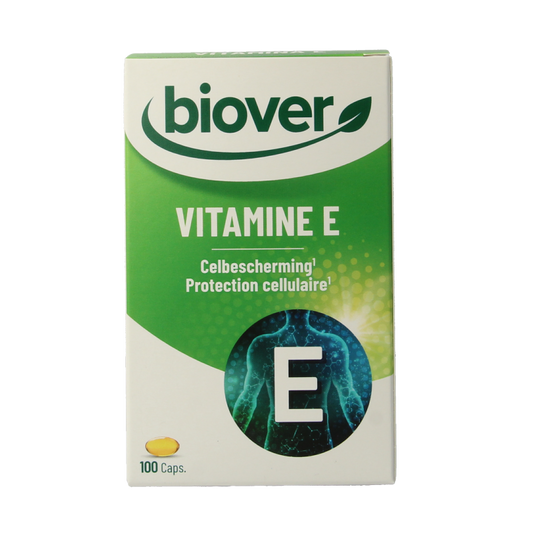 Biover Vitamine Enkel 100 Capsules Biover Vitamine E natural 45IE 100 Capsules