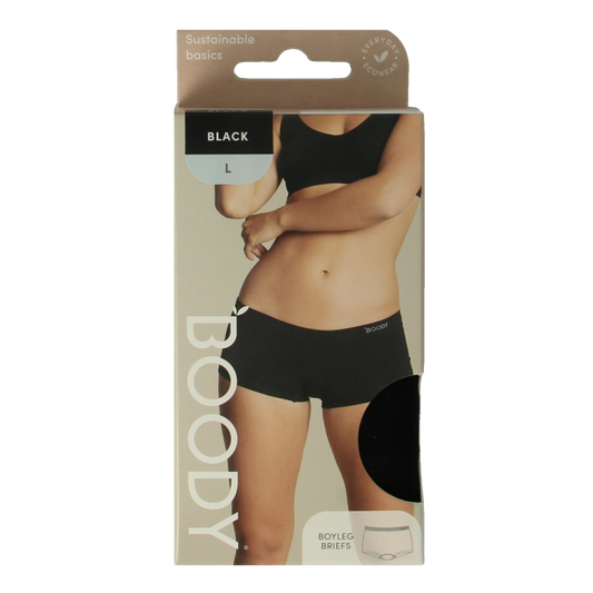Boody Kleding 1 Stuks Boody  Boyleg damesslip zwart L 1 Stuks