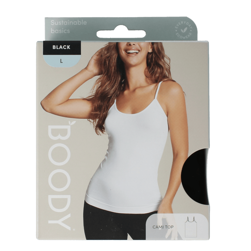Boody Kleding 1 Stuks Boody  Cami top zwart large 1 Stuks