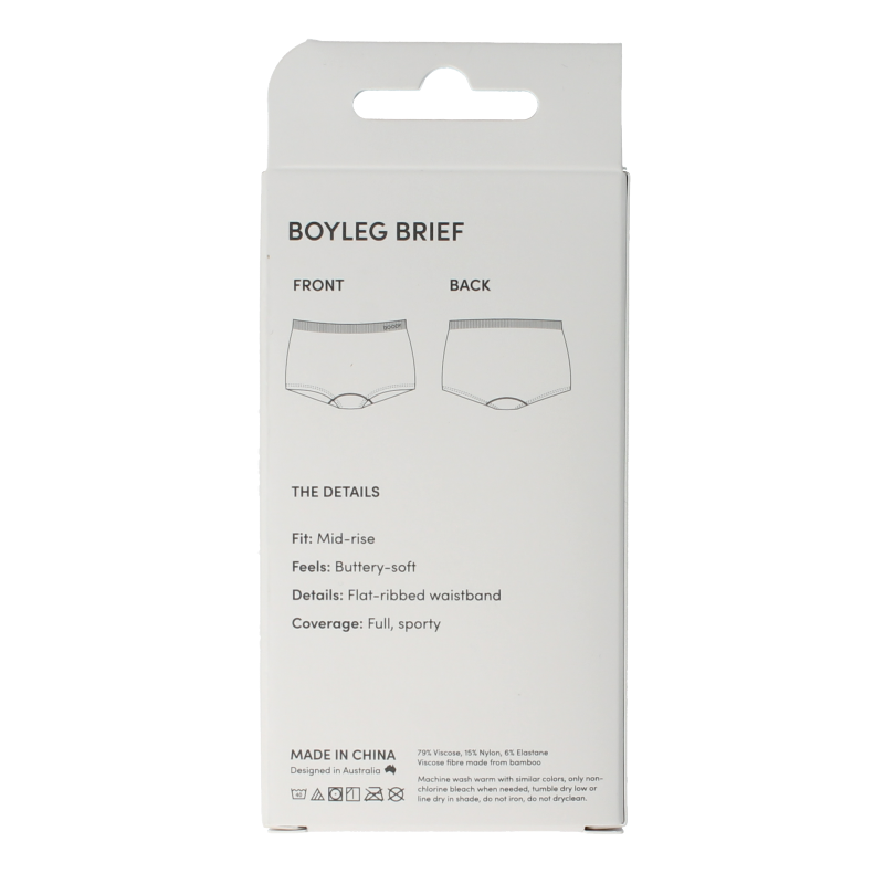 Boody Ondergoed 1 Stuks Boody  Boyleg damesslip zwart S 1 Stuks