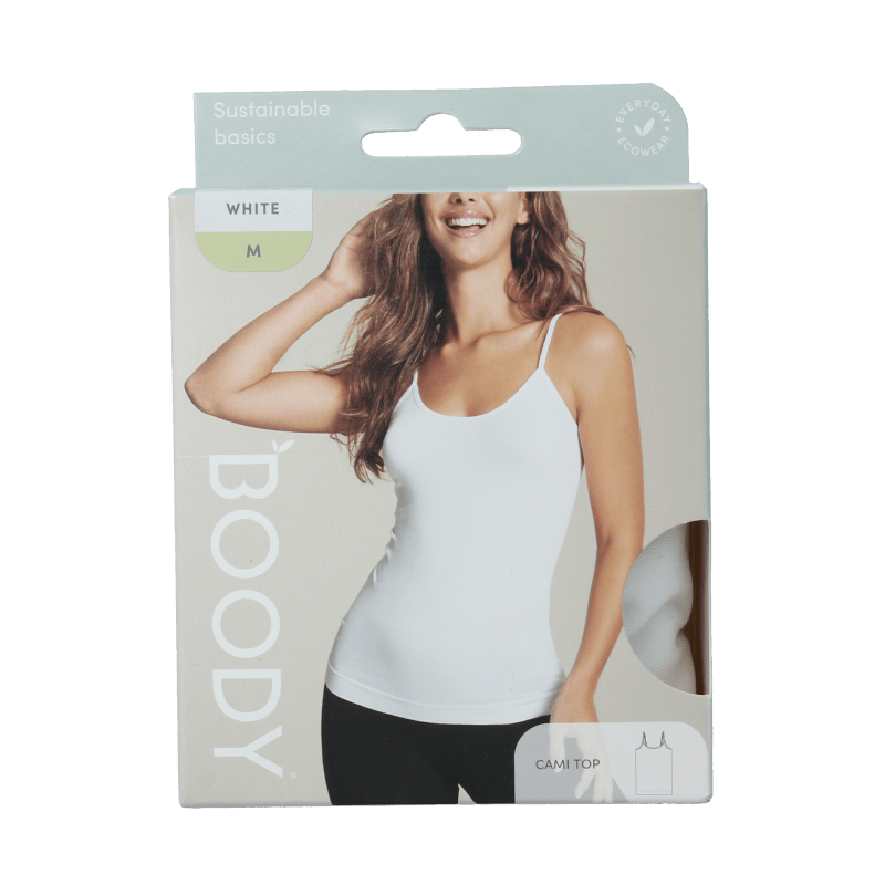 Boody Ondergoed 1 Stuks Boody  Cami top wit M 1 Stuks