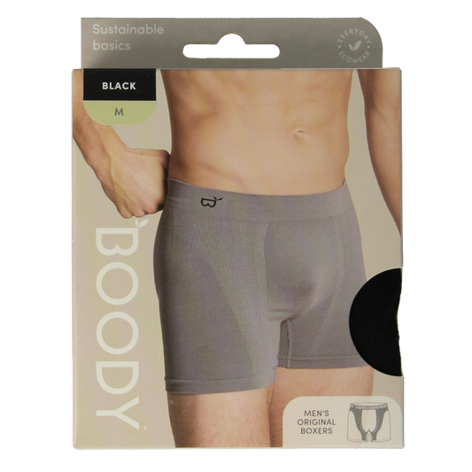 Boody Ondergoed 1 Stuks Boody  Herenboxer zwart M 1 Stuks