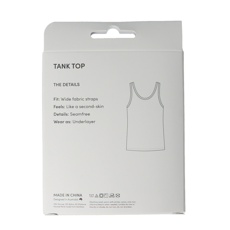 Boody Ondergoed 1 Stuks Boody  Tank top zwart M 1 Stuks