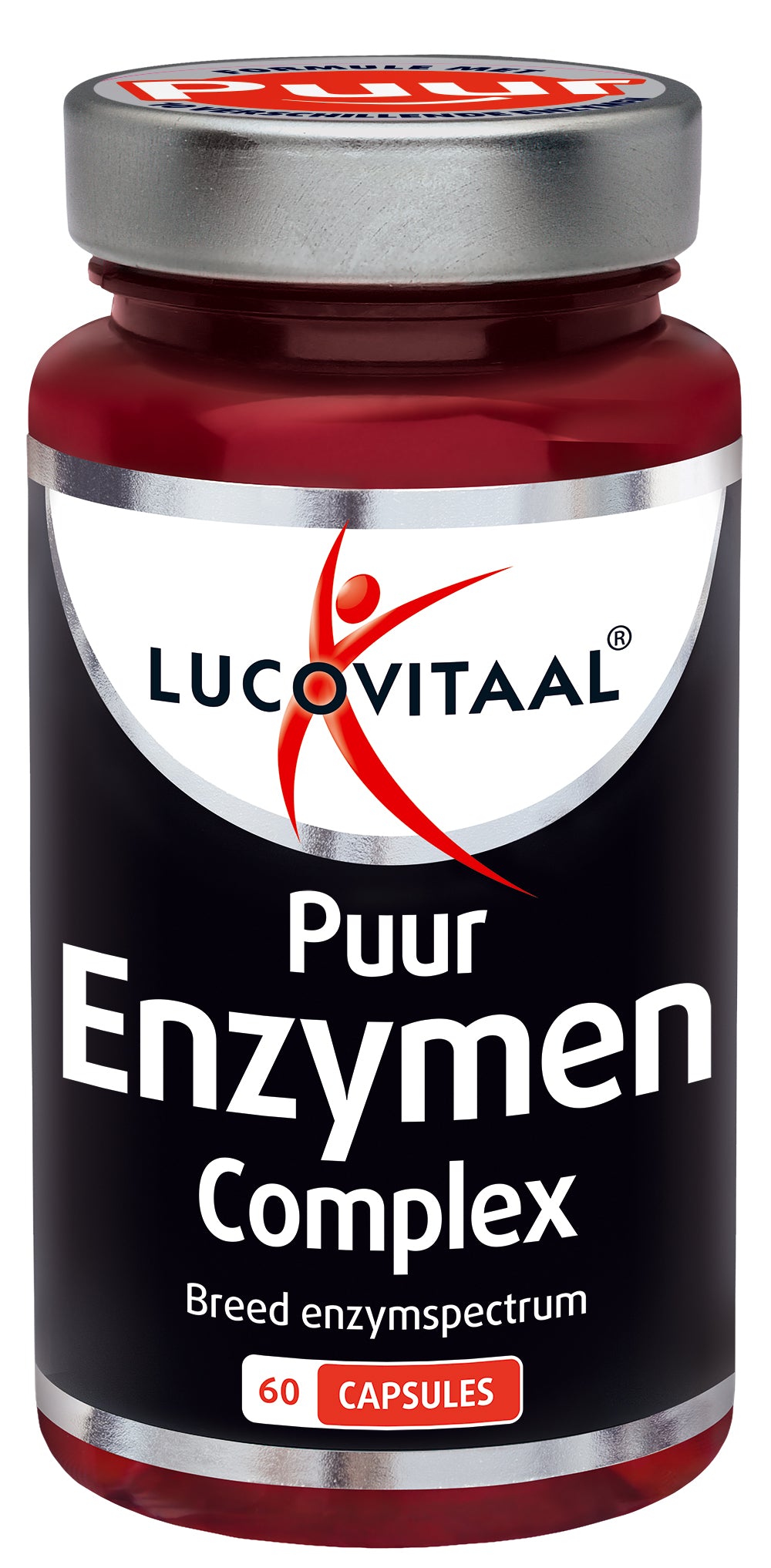 Lucovitaal Enzymen Complex Puur 60.00 Capsules