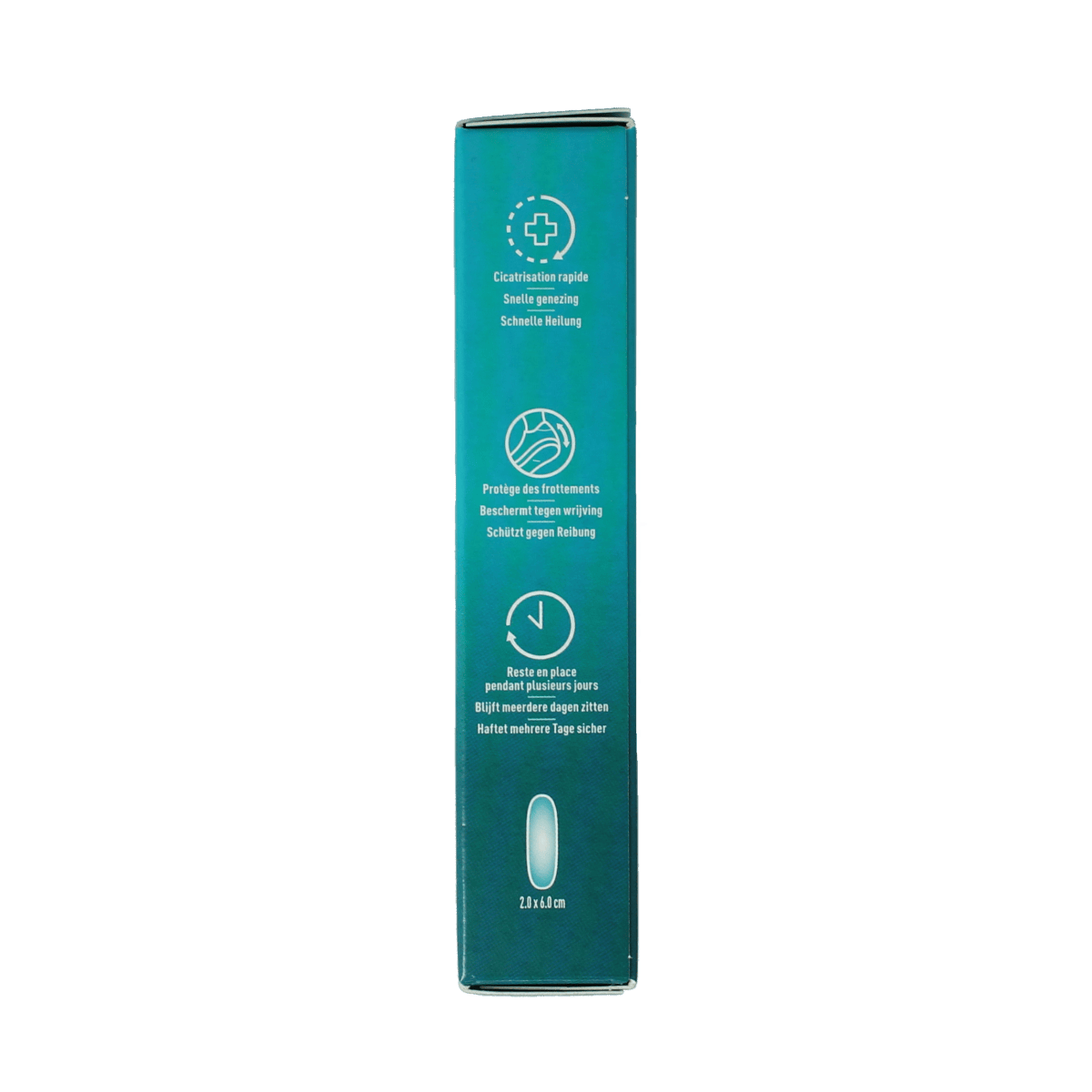 Compeed Blarenpleister small foot blister plaster pack with 7 strips, designed for foot blister prevention and relief.