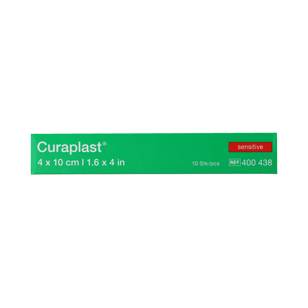 Curaplast Pleisters en Tape 10.00 Stuks Curaplast Sensitive wondsnelverband 4 x 10cm 10.00 Stuks